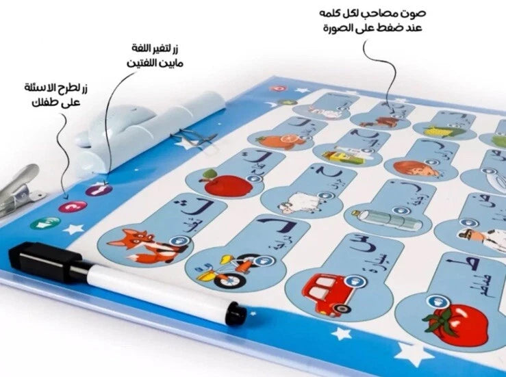 الكتاب الإلكتروني الناطق من سندس | كتاب تعليمي تفاعلي للأطفال باللمس والصوت